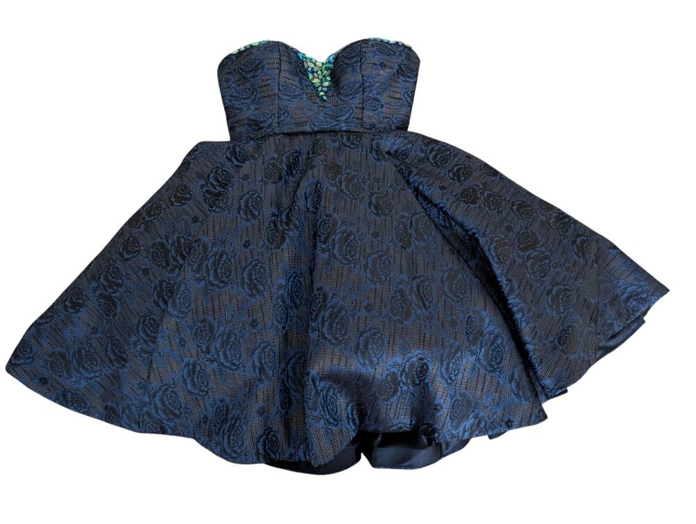 clarisse strapless mini dress
